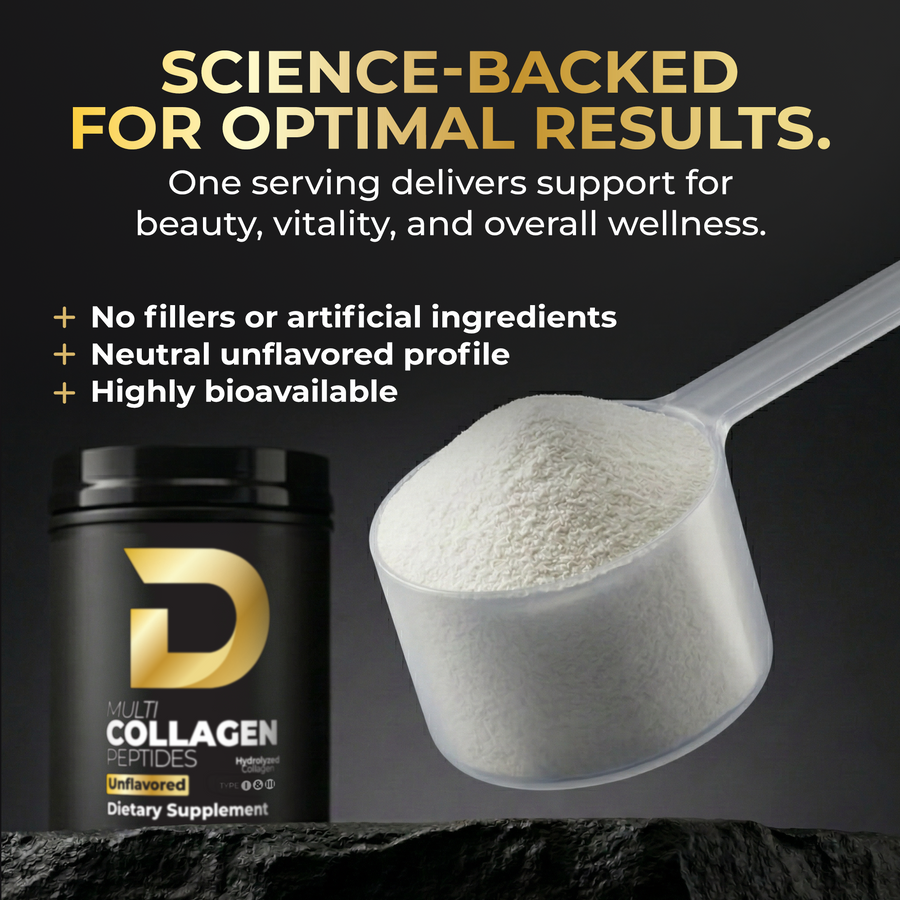 D COLLAGEN STORE Multi Collagen Peptides — blend overview