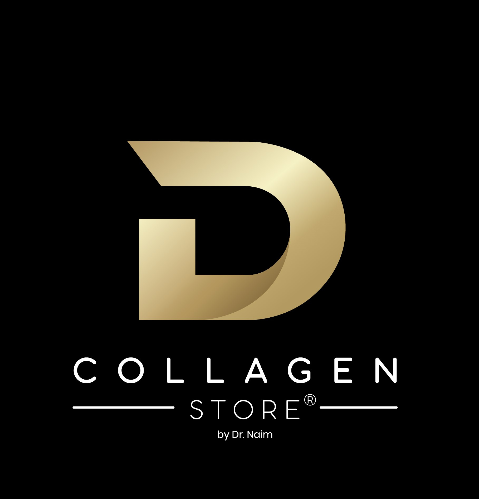 D COLLAGEN STORE® by Dr. Naim official registered brand logo